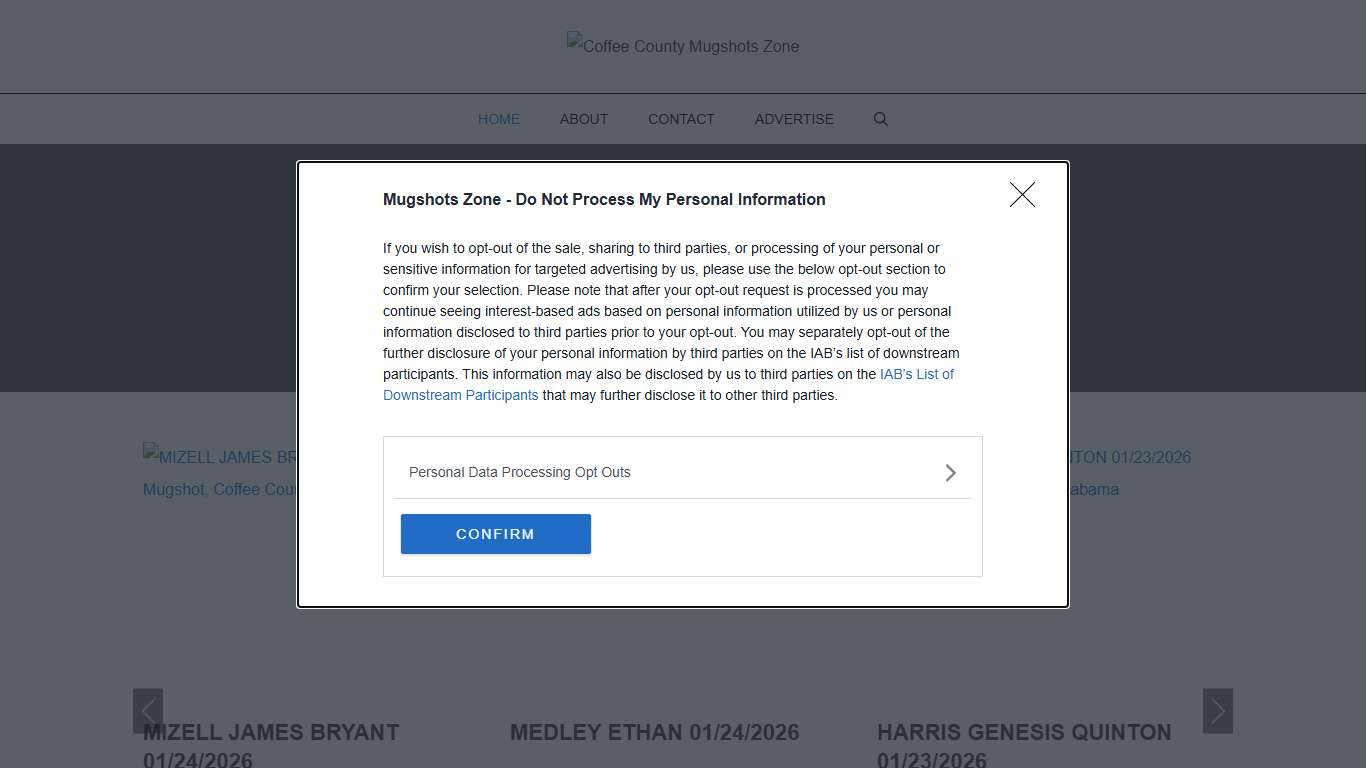 Coffee County Mugshots Zone