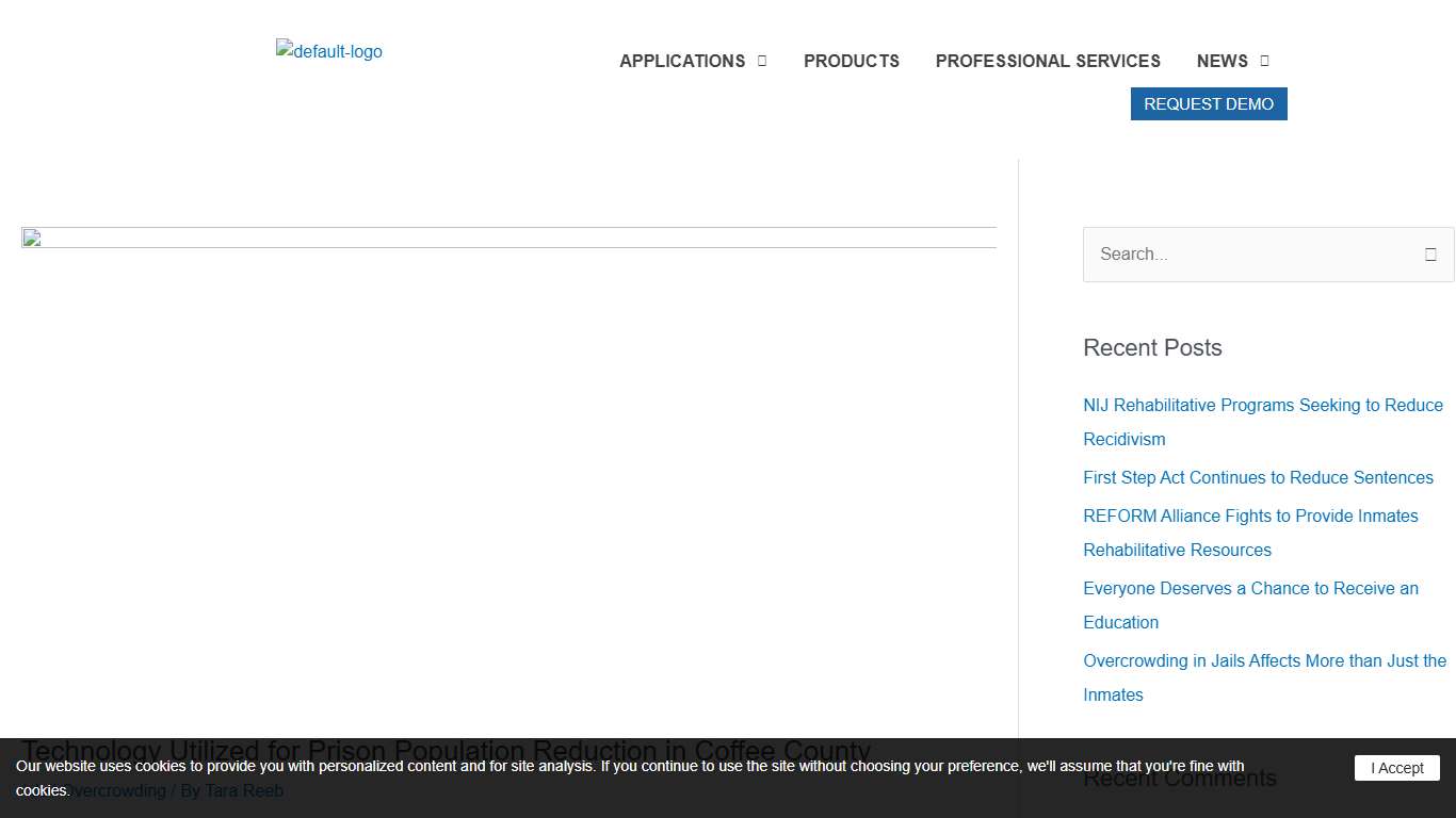 Technology Utilized for Prison Population Reduction in Coffee County – TRACKtech